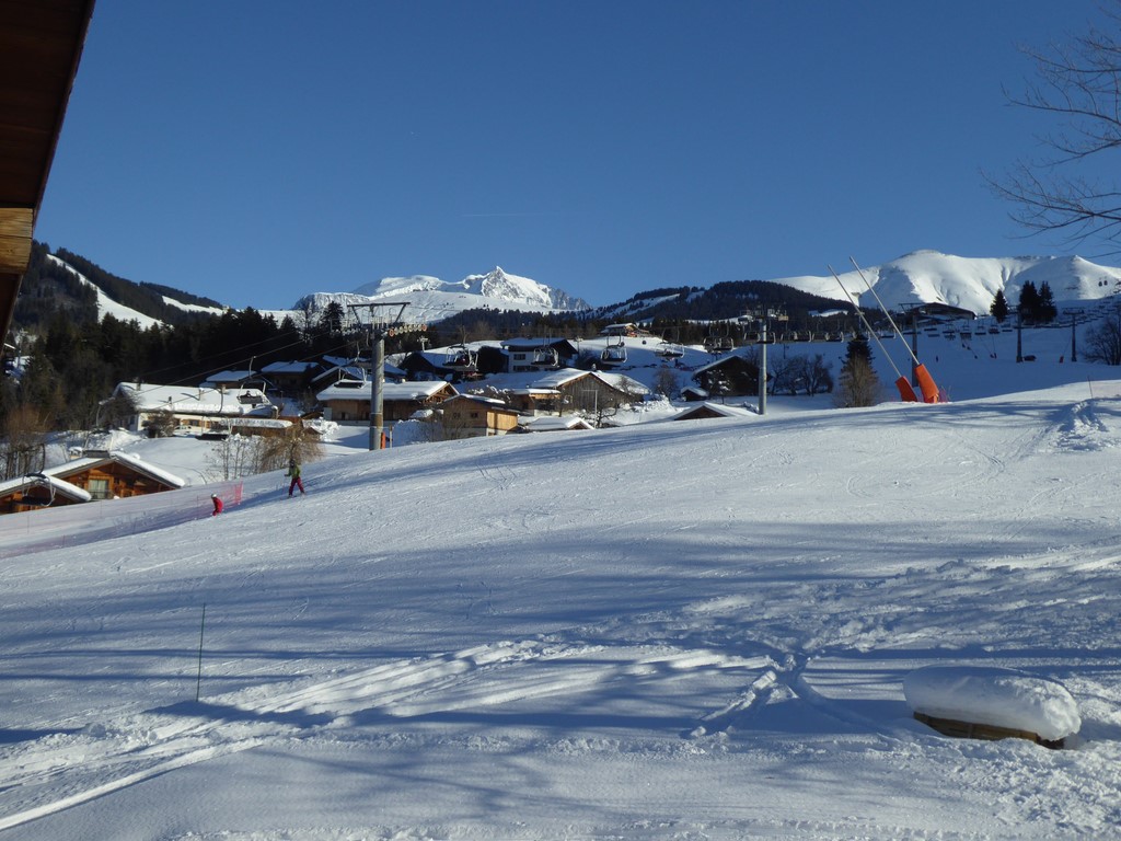 Mont_Blanc et pistes de ski